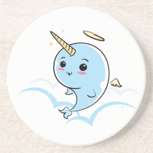 Porta-copos Narwhal Angel Cutie