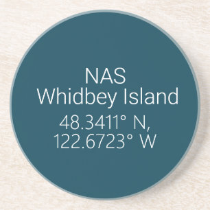 Porta-copos NAS Whidbey Island Latitude Longitude