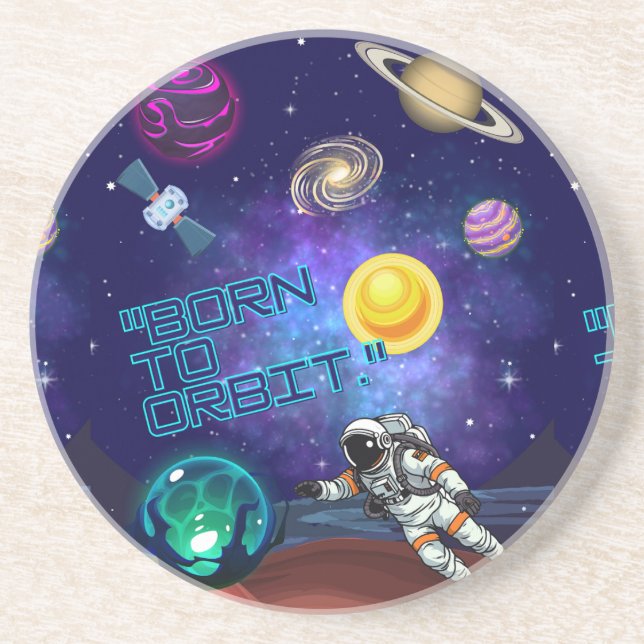 PORTA-COPOS NASCER PARA ÓRBITA (Frente)