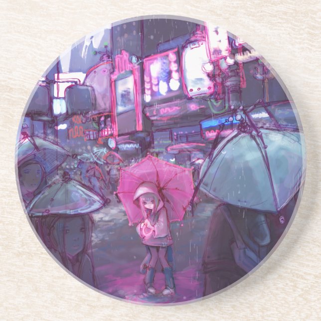 Porta copos neo de New York (Frente)