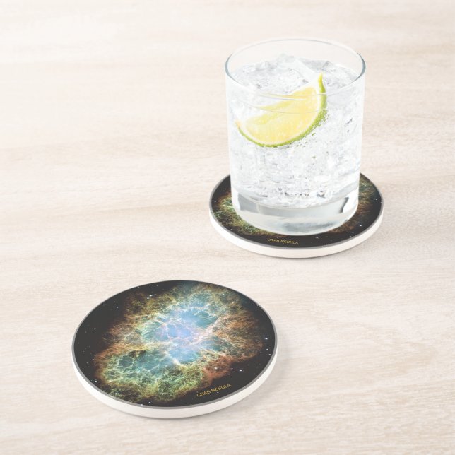 Porta-copos NGC 1952 Supernova Caranguejo Nebula NASA Foto (Lateral)