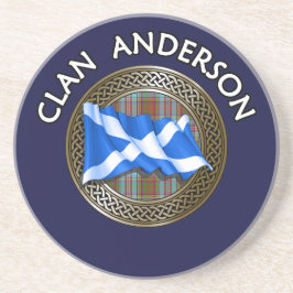 Porta-copos Nó de Tartã do Clã Anderson & Bandeira