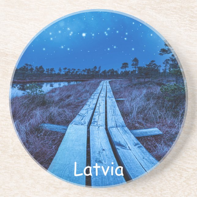 Porta-copos Noite dos pântanos (Frente)