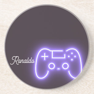 Porta-copos Nome personalizado do identificador NEON PS4