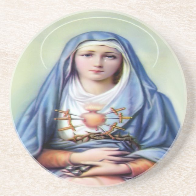 Porta-copos Nossa Senhora das Tristezas (Frente)