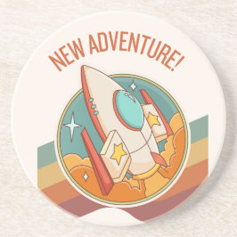 Porta-copos nova aventura em foguetes