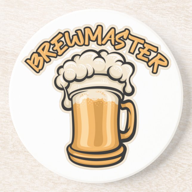 Porta-copos O Brewmaster precisa de uma caneca de cerveja (Frente)