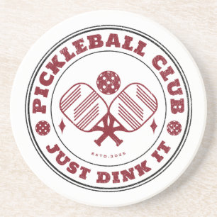 Porta-copos O Clube De Pickleball Apenas Dink-It Vintage