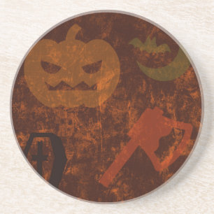 Porta-copos O Halloween Assusta-se com o fundo de Eerie