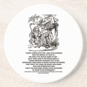 Porta-copos O país das maravilhas seja o que você pareceria