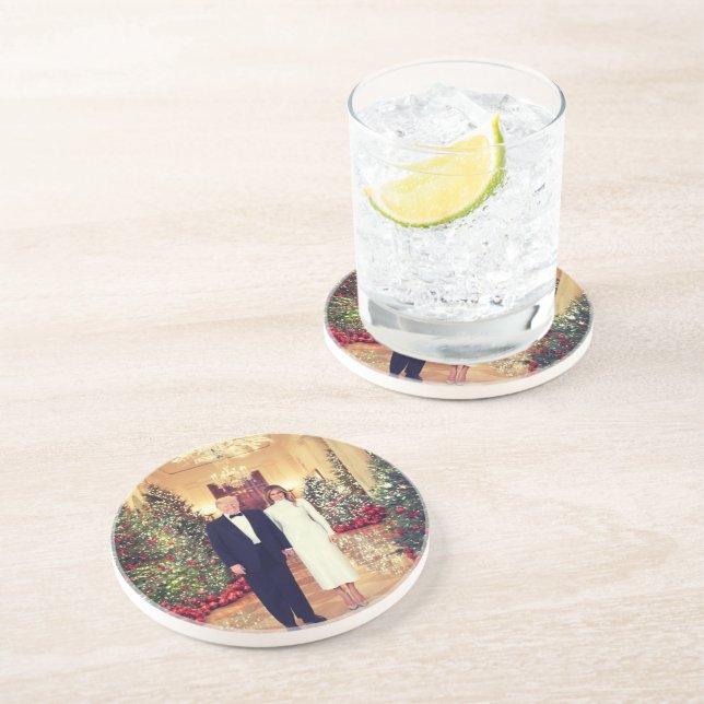 Porta-copos O Presidente dos EUA, White House Natal (Lateral)