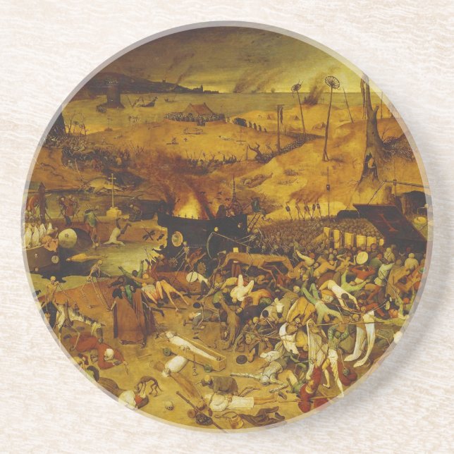 Porta-copos O Triunfo da Morte de Pieter Bruegel, o Velho (Frente)