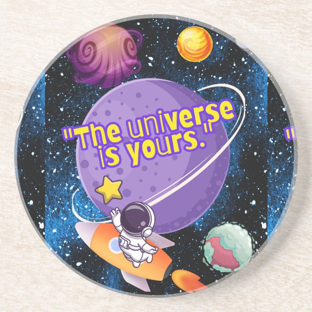 PORTA-COPOS O UNIVERSO É SEU (Frente)