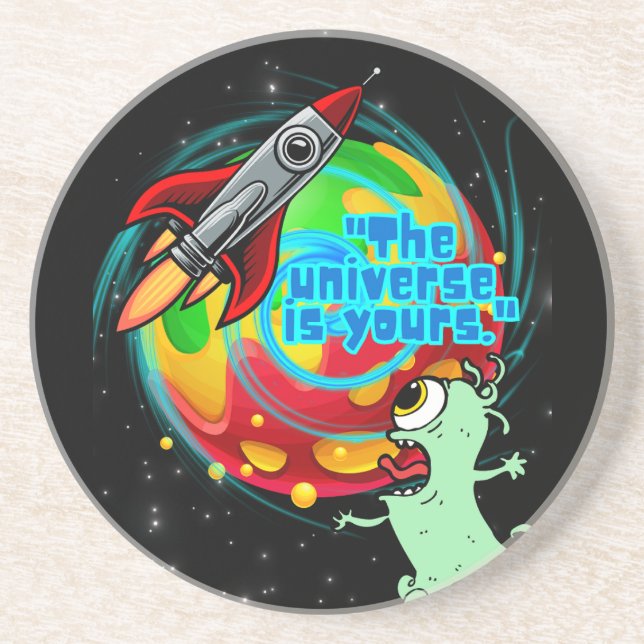 PORTA-COPOS O UNIVERSO É SEU (Frente)