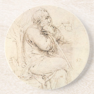 Porta-copos O Velho Homem e a Água de Leonardo da Vinci