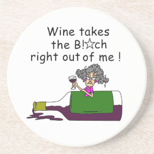 Porta-copos O Vinho Me Derrete