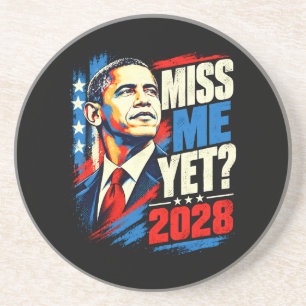 Porta-copos Obama 2028 Já Sinto Saudades