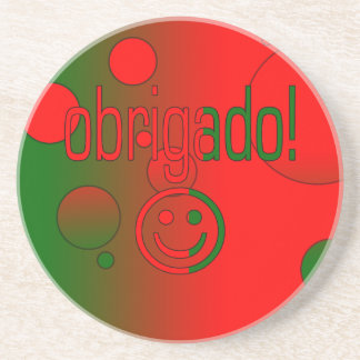 Porta-copos Obrigado que português dos presentes você Obrigado