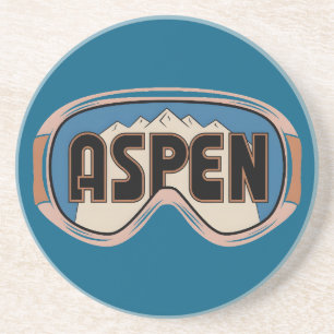 Porta-copos Óculos Aspen Snowmass resort de esqui Colorado pre