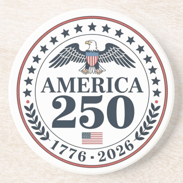 Porta-copos Official America 250th Anniversary Commemorative (Frente)
