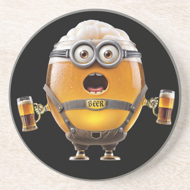 Porta-copos Oktoberfest Minion (Frente)