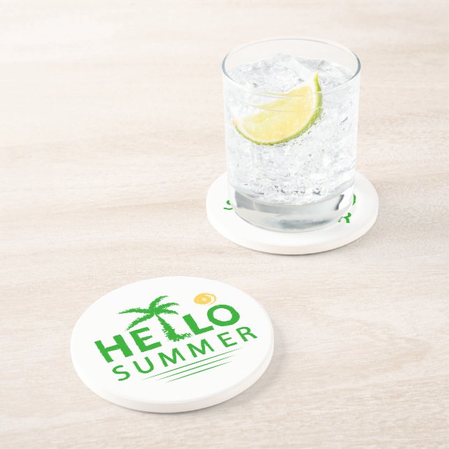 Porta-copos Olá Summer (Lateral)