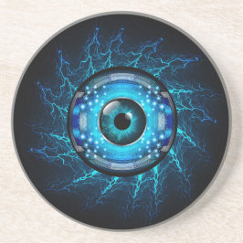 Porta-copos Olho do Circuito Cibernético