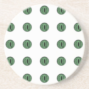 Porta-copos Olhos de Bolinhas Verde do Halloween