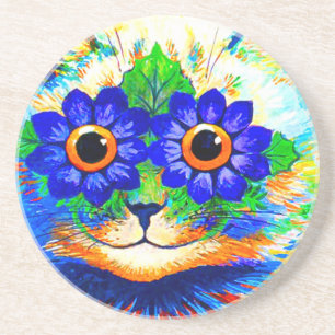 Porta-copos Olhos de Flor de Gato