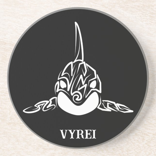 Porta-copos Orca Tribal Negra (Frente)