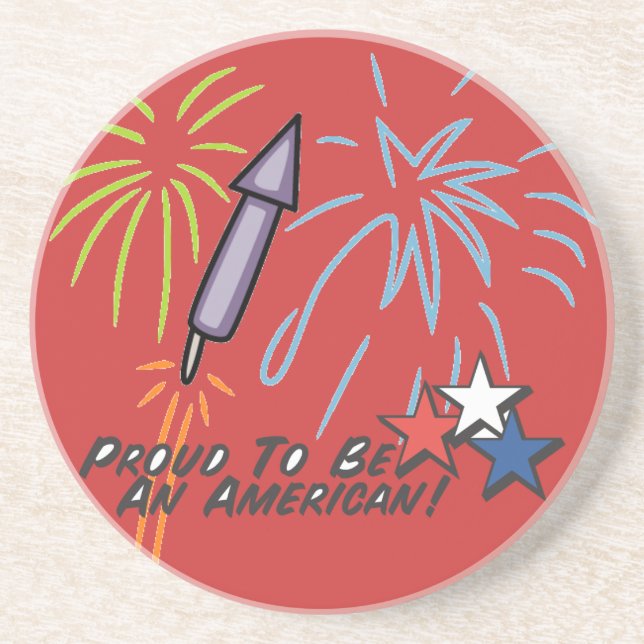 Porta-copos Orgulhoso Americano - (Frente)