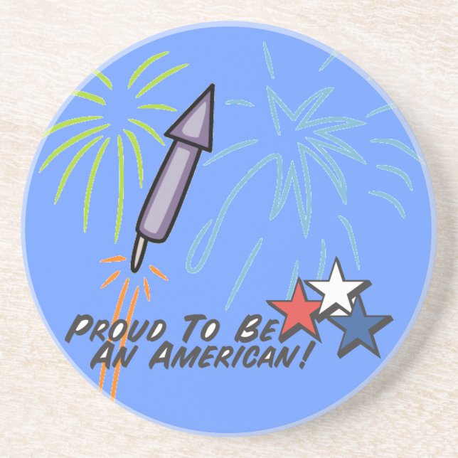 Porta-copos Orgulhoso Americano - (Frente)