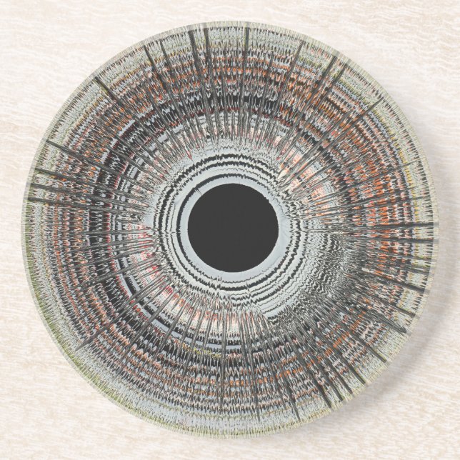 Porta-copos Original spin art (Frente)