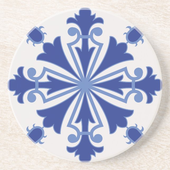 Porta-copos Ornamentado Bloom (Frente)