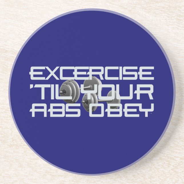 Porta-copos Os Abs SUPERIORES obedecem (Frente)