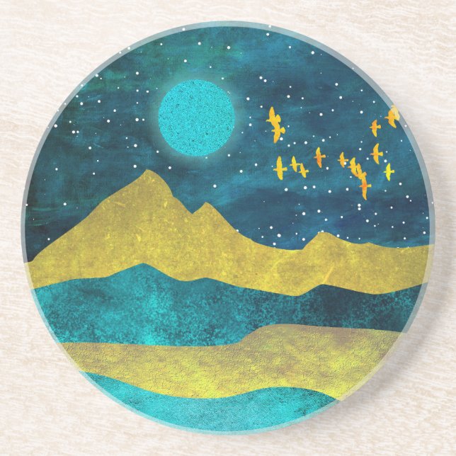 Porta-copos Ouro (Frente)