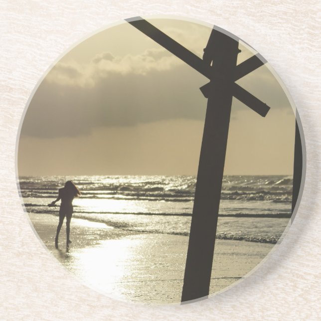 Porta-copos Ouro Stroll (Frente)