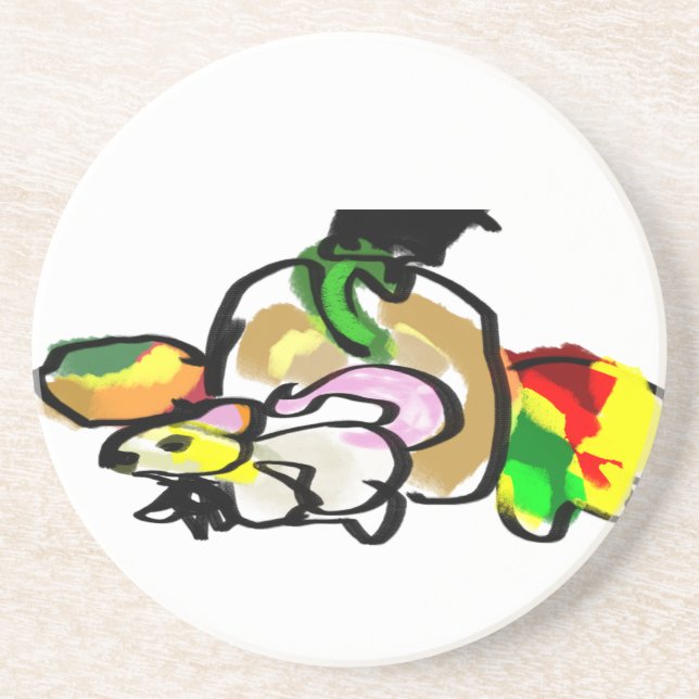 Porta-copos outono do rato (Frente)