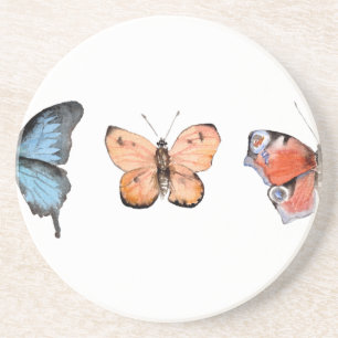 Porta-copos Padrão da borboleta