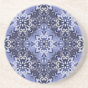 Porta-copos Padrão de azulejos cerâmicos
