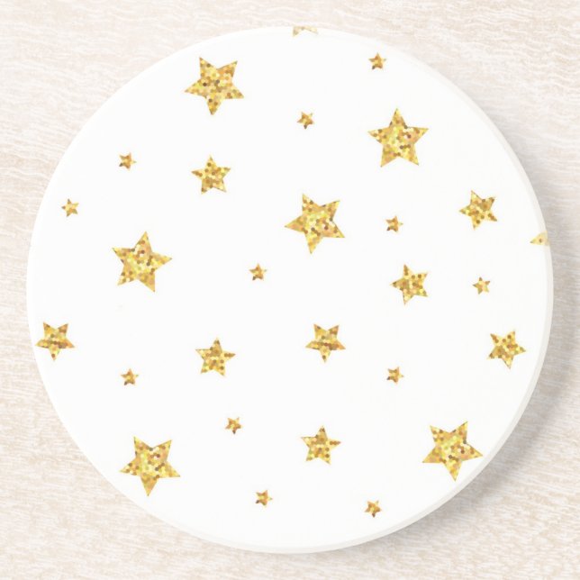Porta-copos Padrão de estrelas (Frente)