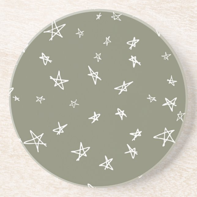 Porta-copos Padrão de estrelas (Frente)