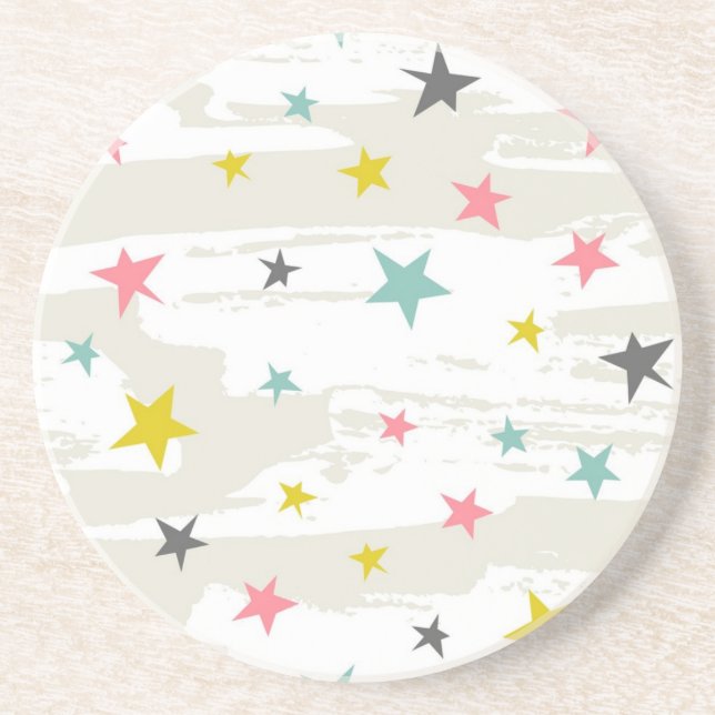 Porta-copos Padrão de estrelas (Frente)