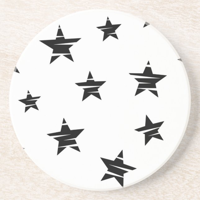 Porta-copos Padrão de estrelas (Frente)