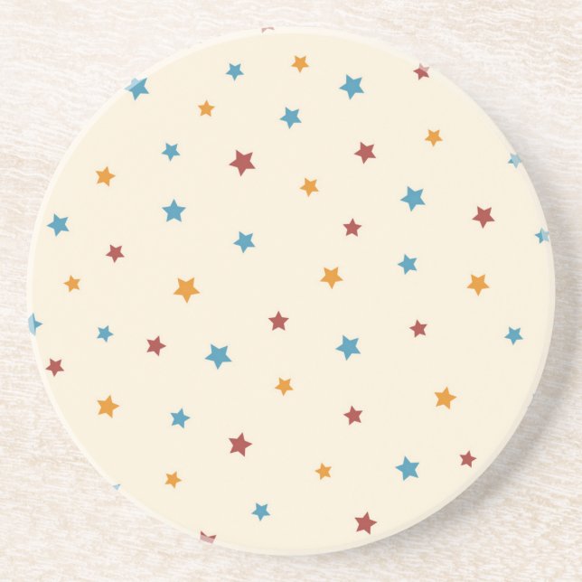 Porta-copos Padrão de estrelas (Frente)