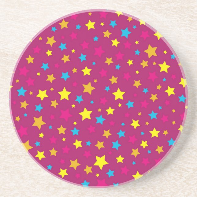 Porta-copos Padrão de estrelas (Frente)