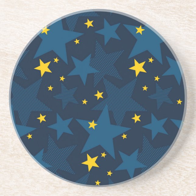 Porta-copos Padrão de estrelas (Frente)