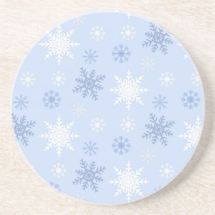 Porta-copos Padrão de flocos de neve