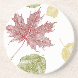 Porta-copos Padrão de outono