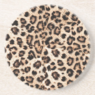 Porta-copos Padrão Design de Leopardo: Elegância Selvagem.